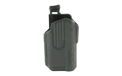 BLACKHAWK Omnivore L2 Multi-Fit Holster, Fits More Than 150 Styles of Semi-Automatic Handguns with Surefire X300, Thumb Activated Active Retention Mechanism, Level 2 Retention, Left Hand, Black 419001BBL