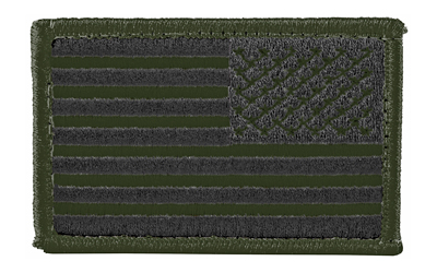 BH PATCH AMERICAN FLAG RVRSD OD/BLK