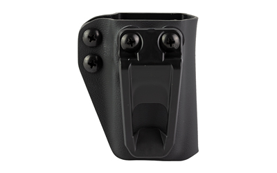 Crucial Concealment Covert Mag, Magazine Pouch, Ambidextrous, Fits Sig Sauer P320 Magazines, Kydex Construction, Black 1038