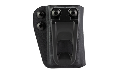 Crucial Concealment Covert Mag, Magazine Pouch, Ambidextrous, Fits Glock 43x/48, Taurus G3C/GC2 Magazines, Kydex Construction, Black 1045
