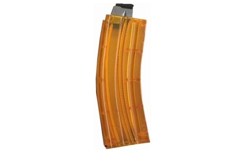 Black Dog Machine Ar-15 .22 sonic weld magazine, 25rd orange nylon