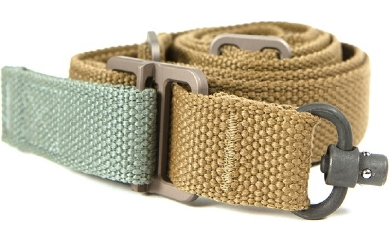 Blue Force Gear Vickers push button sling w/swivels coyote