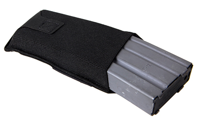 Blue Force Gear 10 Speed, Single Magazine Pouch, Low Position, Helium Whisper Attachment, Fits (1) AR-15 Magazines, Elastic Construction, Black BT-TSP-M4-LM-BK