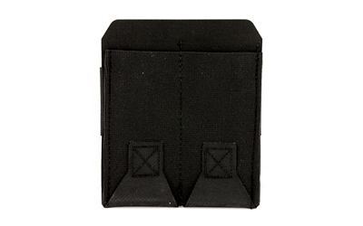 Blue Force Gear 10 Speed, Double Magazine Pouch, Helium Whisper Attachment, Fits (2) Double Stack Pistol Magazines, Elastic Construction, Black BT-TSP-PISTOL-2-BK