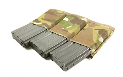 Blue Force Gear Ten-Speed Triple Magazine Pouch, For M4, Multi-Cam HW-TSP-M4-3-MC