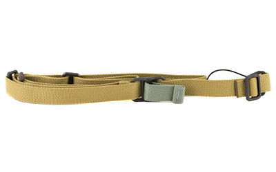 Blue Force Gear Vickers Standard AK Sling, Coyote Brown Finish, Molded Acetal Adjuster K-SP-0046-CB