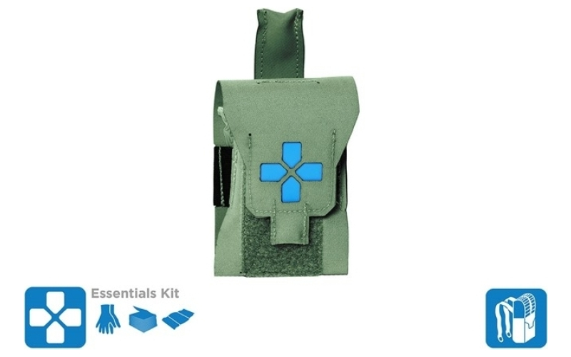 Blue Force Gear Micro trauma kit now!-nano-essential supplies-ranger green