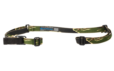Blue Force Gear Molded Acetal Adjuster, No Quick Release Attached with TriGlide instead of Loop Lock, Sling, 2-Point Combat Sling, Matte VCAS-125-OA-GTS