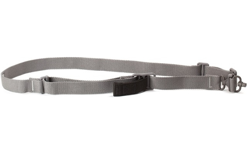Blue Force Gear Vickers 2-to-1 red swivel sling wolf gray
