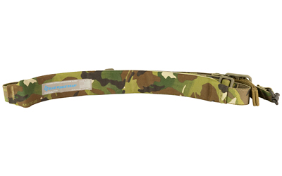Blue Force Gear Vickers, Padded 2-Point Combat Sling, Push Button Swivels, 54" with Adjuster Tightened, MultiCam, 1.00" Webbing VCAS-PB-200-AA-MC