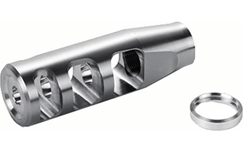 Bore Tech Jp 3-port compensator 9 mm 1/2-36 stainless steel