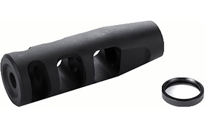Bore Tech Jp 3-port compensator 22 caliber 1/2-28 steel black
