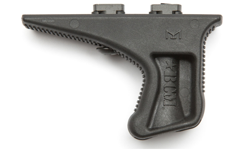 Bravo Company BCMGUNFIGHTER, Kinesthetic Angled Grip, MLOK Compatible, Black BCM-KAG-MCMR-BLK