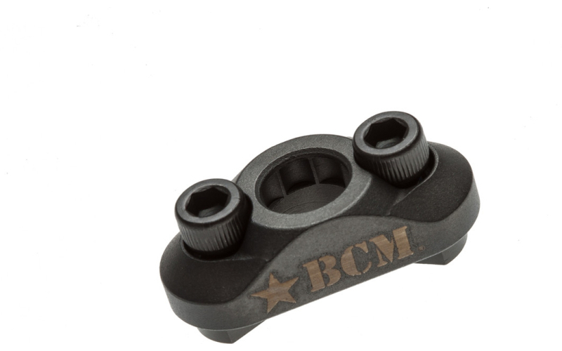 Bravo Company MLOK Rail QD Sling Mount, Sling Swivel, Black, Fits Mlok, Low Profile QD Sling Mount, Matte BCM-MCMR-SM