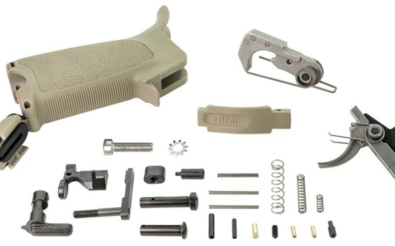 Bravo Company Bcmgunfighter ar-15 enhanced lower parts kit, fde