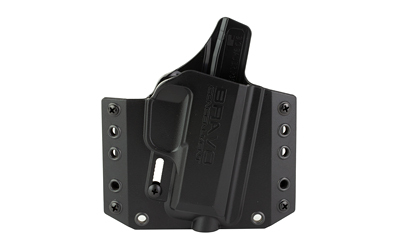 Bravo Concealment BCA, OWB Concealment Holster, 1.5" Belt Loops, Fits Sig Sauer P365, Right Hand, Black, Polymer BC10-1025