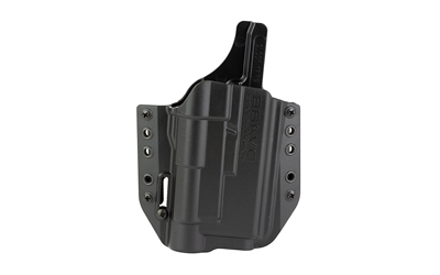 Bravo Concealment BCA Light Bearing, OWB Concealment Holster, 1.5" Belt Loops, Fits GLOCK  17/19/22/31/47 w/Streamlight TLR-1, Right Hand, Black, Polymer, Does not fit Glock Gen 5 40SW BC30-1004