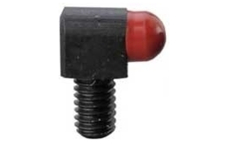 Bradley Gunsight Std bead, 1/8'' 3-56 tpi, 5/32'' shank, red