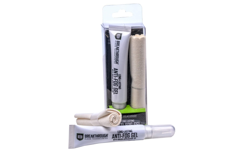 Breakthrough Clean Technologies Anti-Fog Gel Kit, No-Mess Brush Applicator Tip BT-AFG-KT
