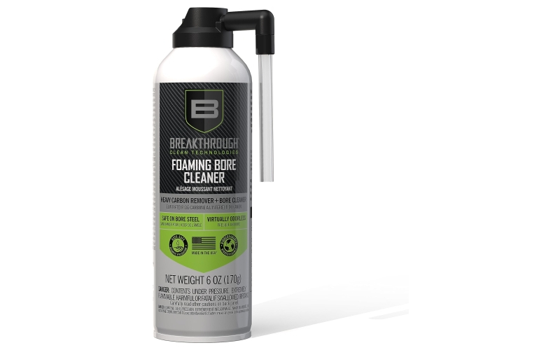 Breakthrough Clean Technologies Carbon Pro, Foaming Bore Cleaner, 6oz, Aerosol Can BTA-CPF-6OZ