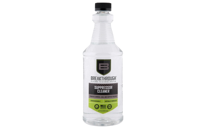 Breakthrough Clean Technologies Suppressor Cleaner, Solvent, 32oz Bottle BTSC-32OZ