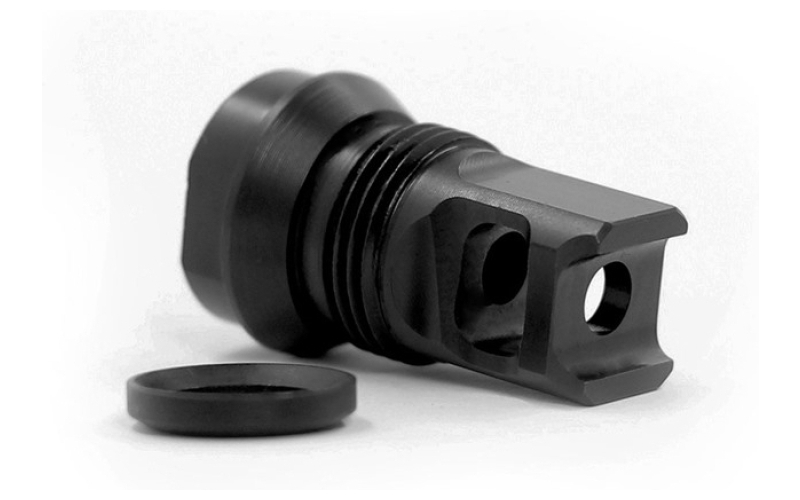 Breek Arms 2bo-s single port muzzle brake 223 caliber 1/2''x28 thread