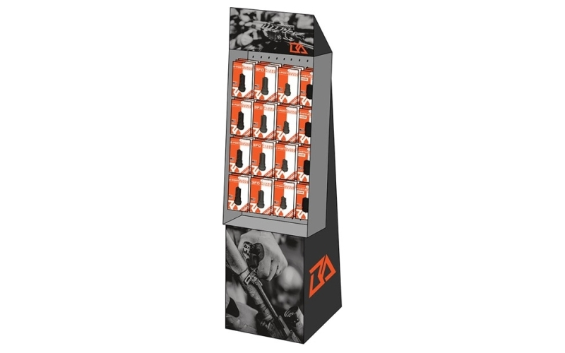 Breek Arms Medium peg display - muzzle devices