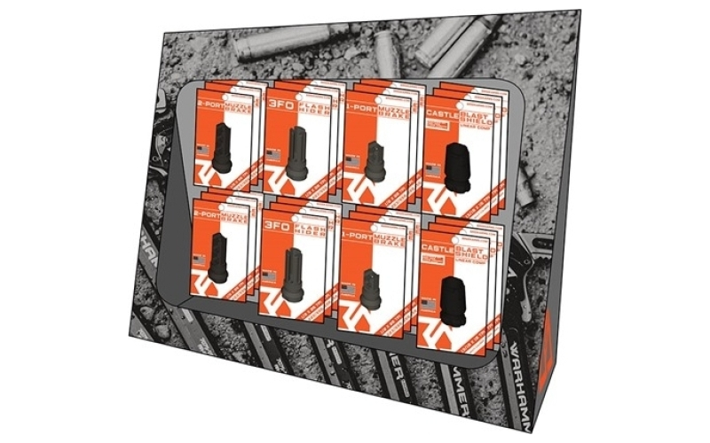 Breek Arms Counter top display - muzzle devices