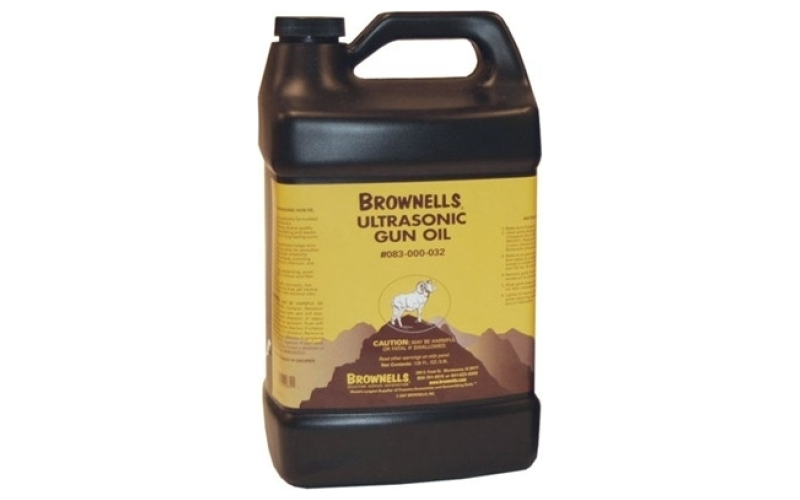Brownells Ultrasonic gun oil 1 gallon