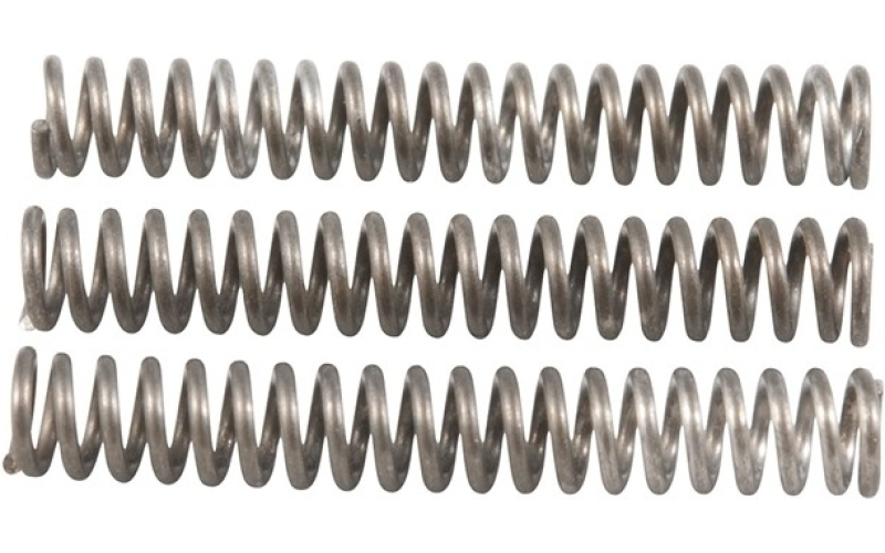 Brownells Rifle  front sight detent spring 1.876'' tang black 3 pack