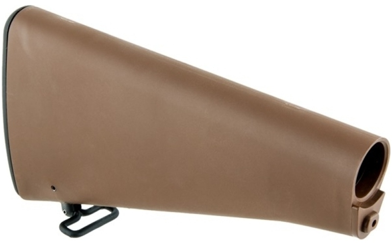 Brownells Original ar-15 buttstock assembly - brown