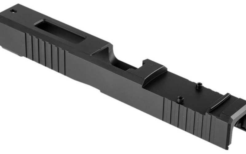 Brownells 19ls slide w/rmr f/s window gen3 glock~ 19 17-4 nitide