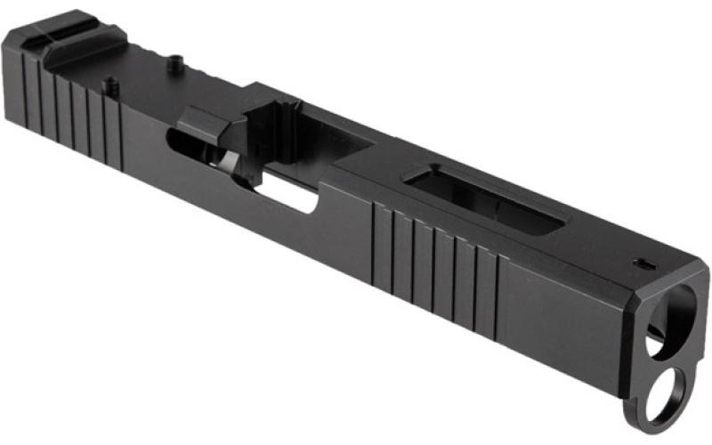Brownells Rmr slide for gen 4 glock~ 17 ss nitride w/window