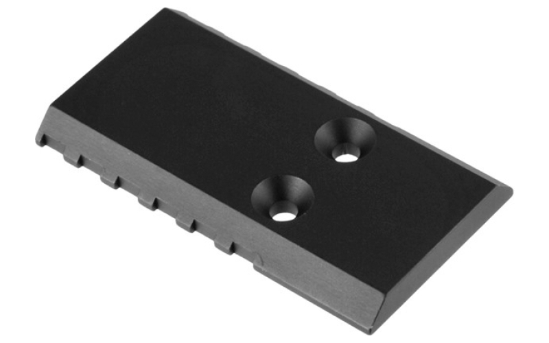 Brownells Aluminum cover plate for brownells acro slides black