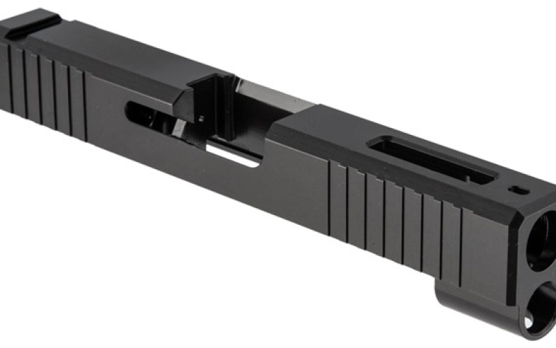 Brownells Iron sight slide +window for glock~ 48 stainless nitride
