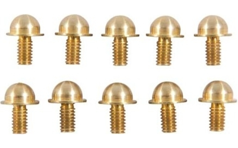 Brownells Shotgun sight bead #12 refill sights brass 10 pack