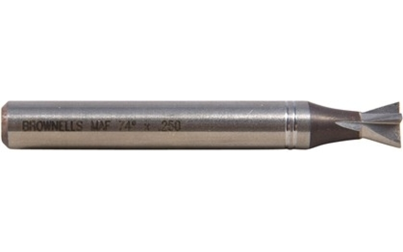 Brownells Cryo-treated dovetail cutter 74  x .250''