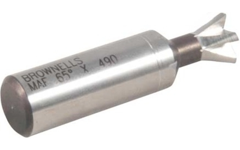 Brownells Cryo-treated dovetail cutter 65  x .490''