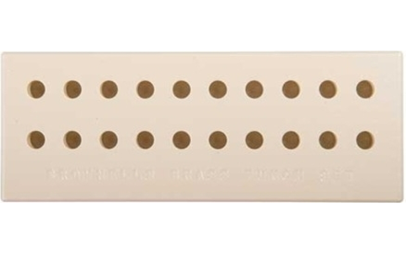 Brownells Brass punch bench block only