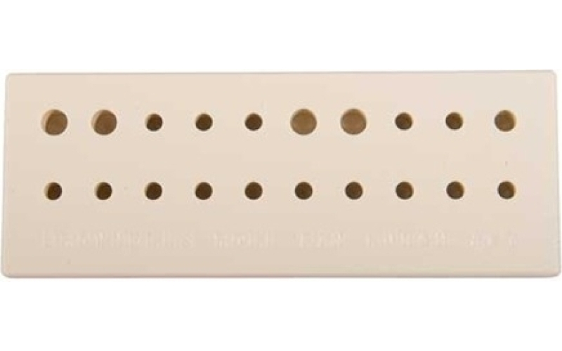 Brownells Roll pin punch bench block only
