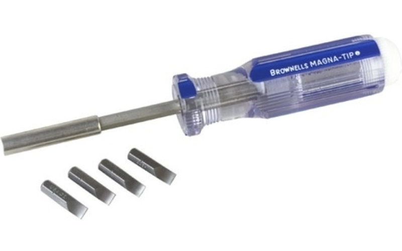 Brownells Magna-tip #84 handle with four bits