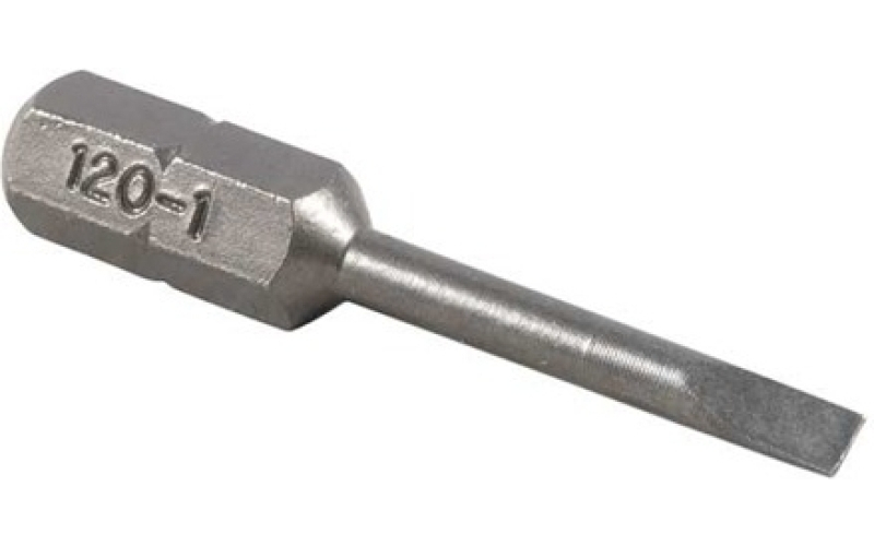 Brownells Magna-tip thin-bit #120-1, sd=.120, bt=.020