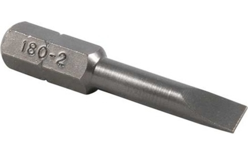 Brownells Magna-tip thin-bit #180-2, sd=.180, bt=.025