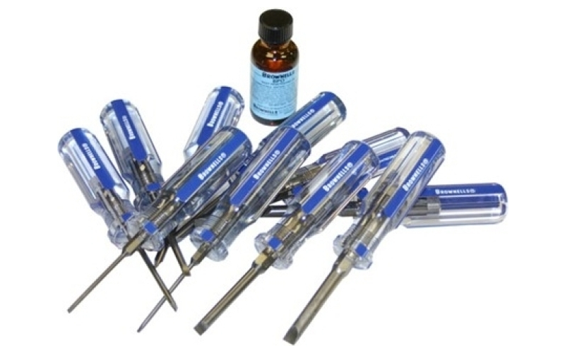 Brownells Fixed-blade screwdriver starter set