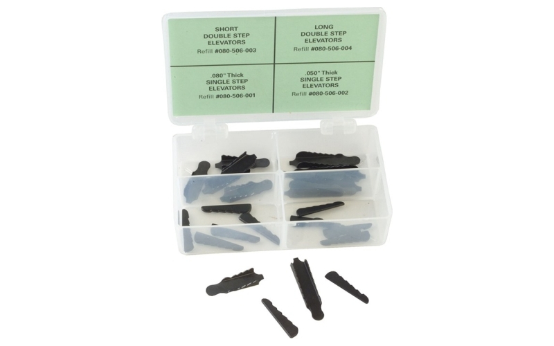 Brownells Rifle rear sight elevator kit black