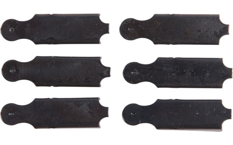 Brownells Rear sight short double step elevators black 6 pack
