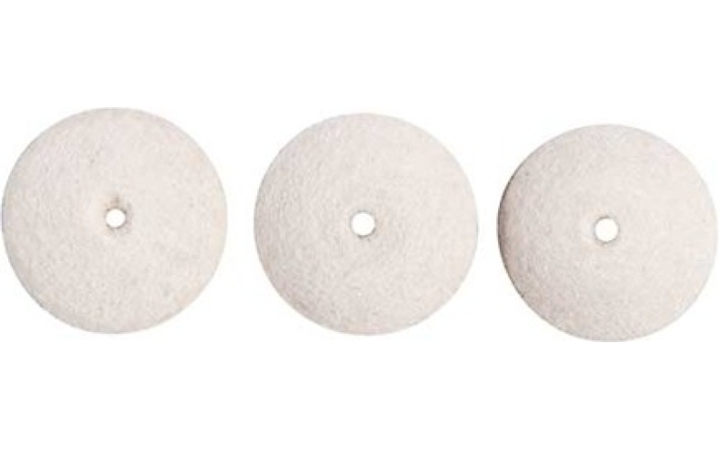 Brownells Unmounted felt bob knife 5/8'' 3 pack