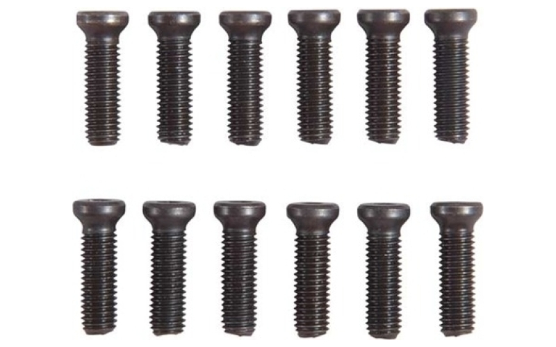 Brownells 8-40x1/2'' weaver oval socket screws for weaver base 12pk