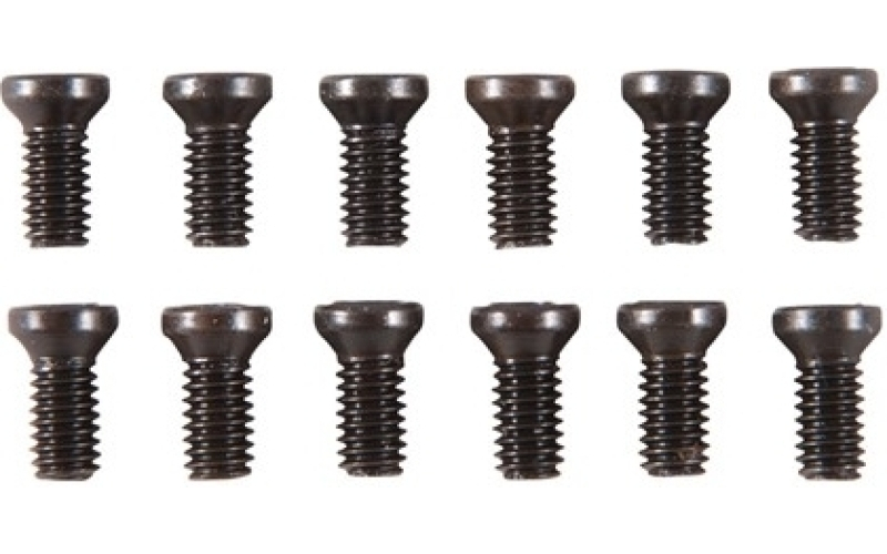 Brownells 6-40x1/4'' weaver oval socket screws ruger/sako rings 12pk