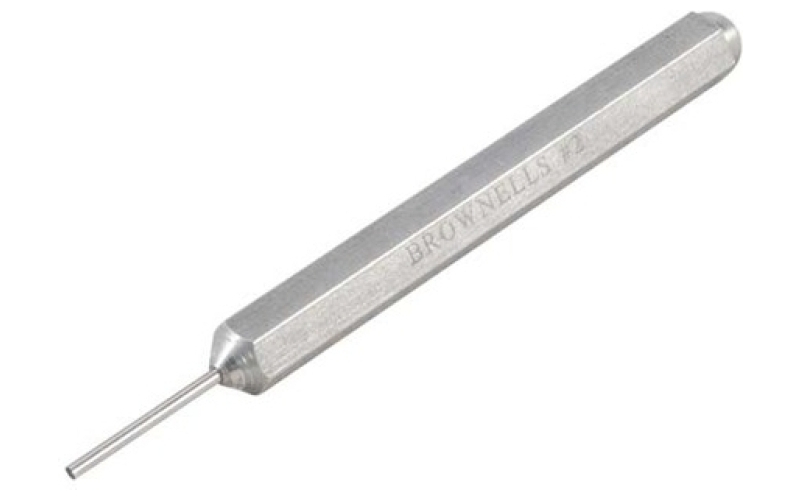 Brownells Cup tip punch model 2 .066'' (1.7mm) diameter/long length